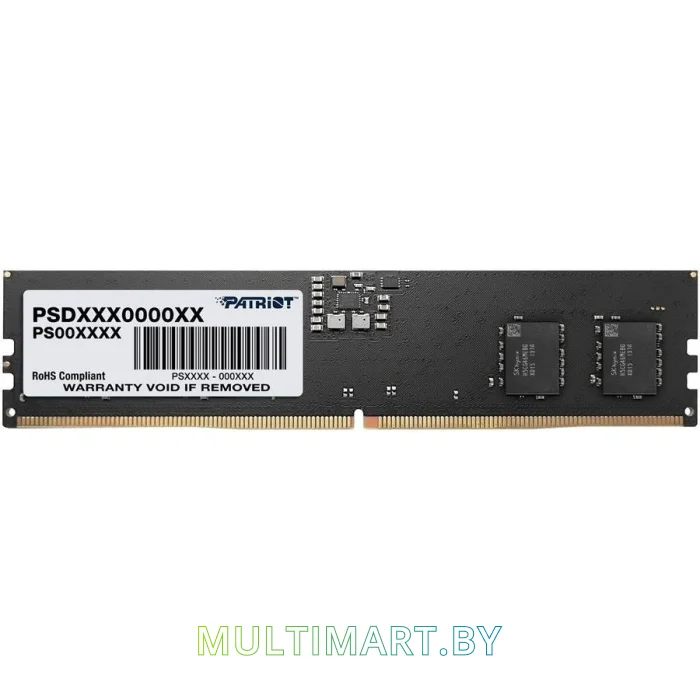 Оперативная память Patriot Signature Line 32GB DDR5 PC5-38400 (PSD532G48002)